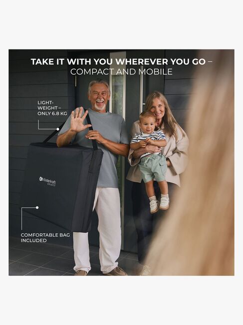 Kinderkraft Moon Dream Weekendseng, Sort