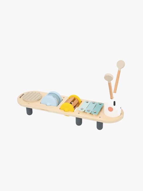 Janod SWC Sommerfuglelarve Musikalsk Aktivitetslegetøj