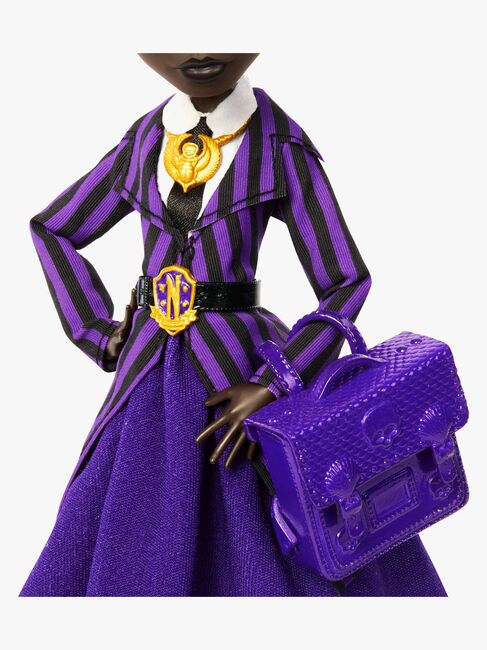 Monster High Modedukke Wednesday Bianca