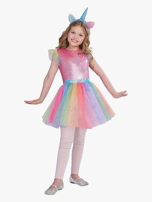 Magic Flip Kostume Enhjørning-elver 110-116 cm