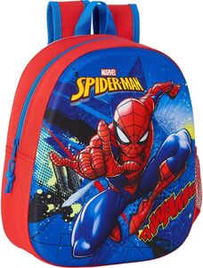 Marvel Spider-Man Rygsæk 9L, Blå/rød