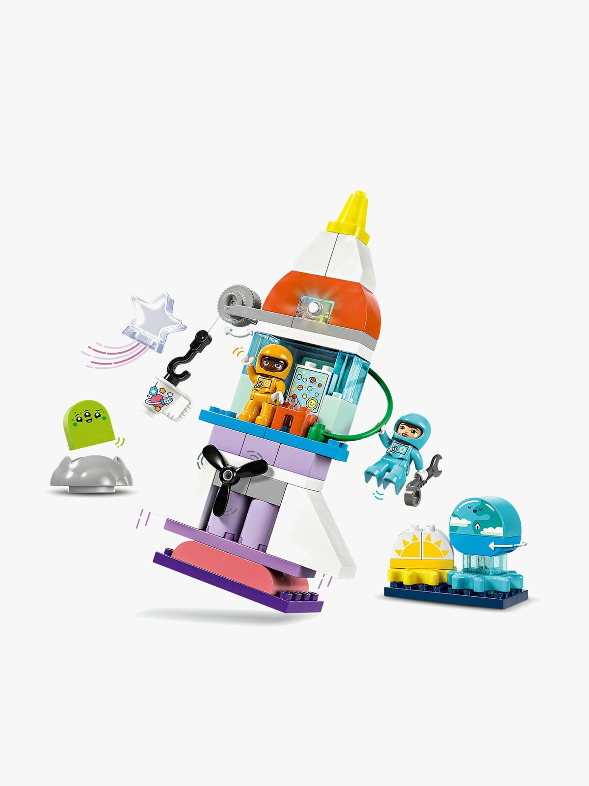 LEGO DUPLO Town 10422 3-i-1-eventyr med rumfærge