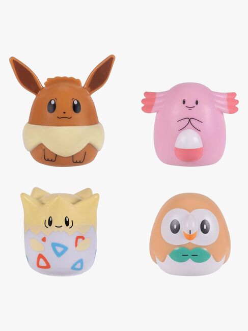 Pokémon Squishalongs Figur Eevee Chansey Togepi & Row 4-Pak SQAL0295-1791_3a.jpg