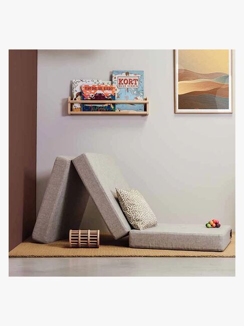 KlipKlap 3 Fold Single Madras, Beige