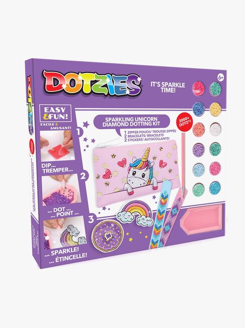 DiamondDotz Dotzies Aktivitetssæt - Baby Unicorn