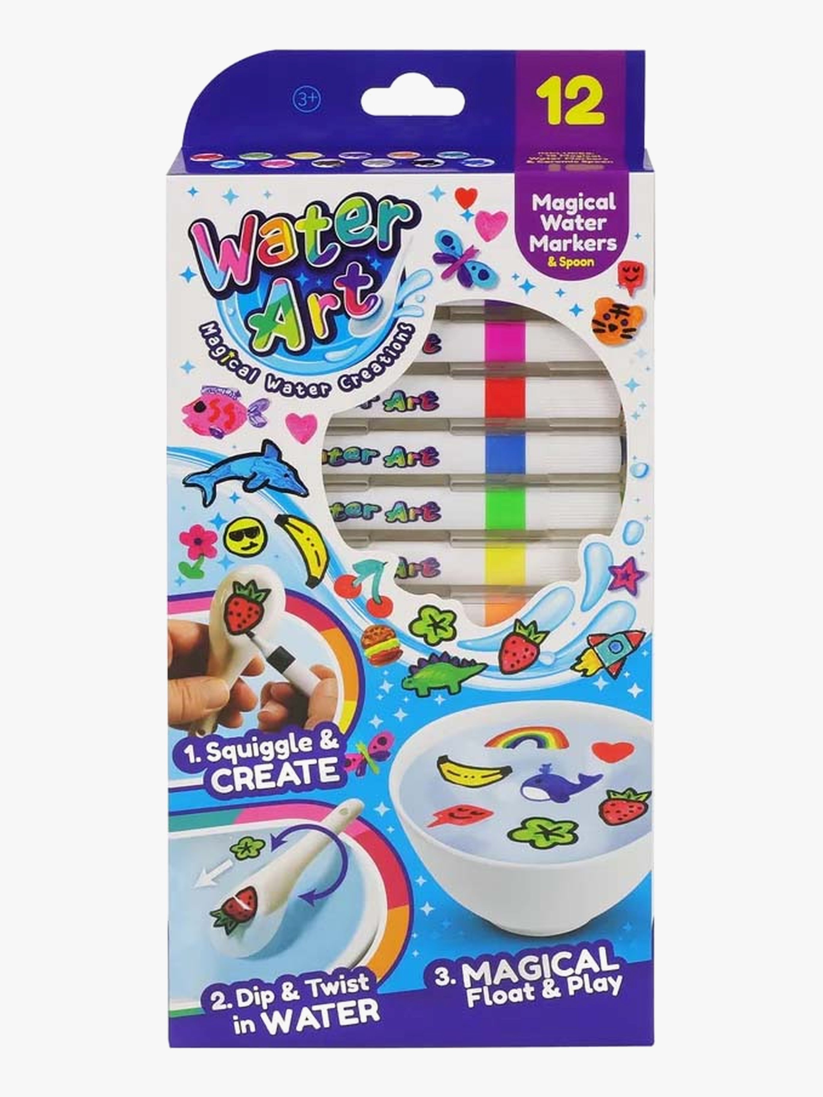TOYMONSTER Water Art Tusser 12-pak