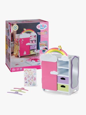 Baby Born Klædeskab Regnbue