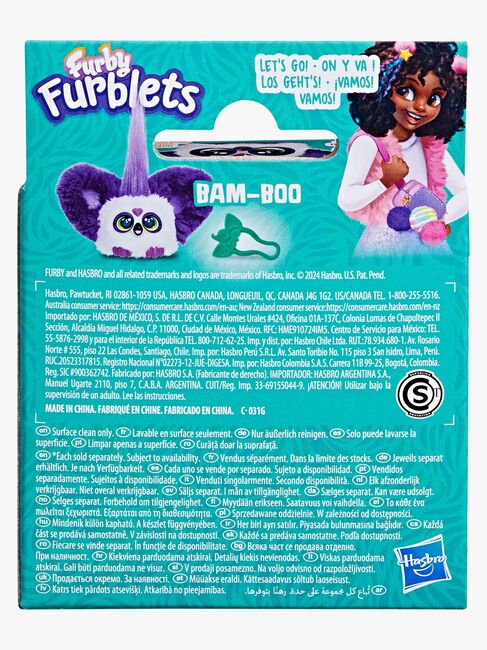 Furby Furblet Interaktiv Bamse Bam Boo