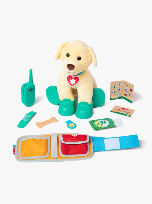 Melissa & Doug Let’s Explore Redningshund med Tilbehør