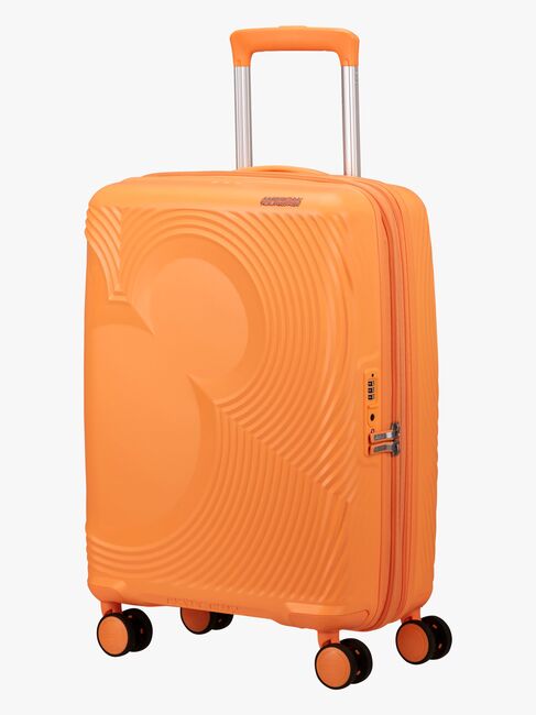 American Tourister Mickey Magic Spinner Kuffert 37-44L, Peachy Orange
