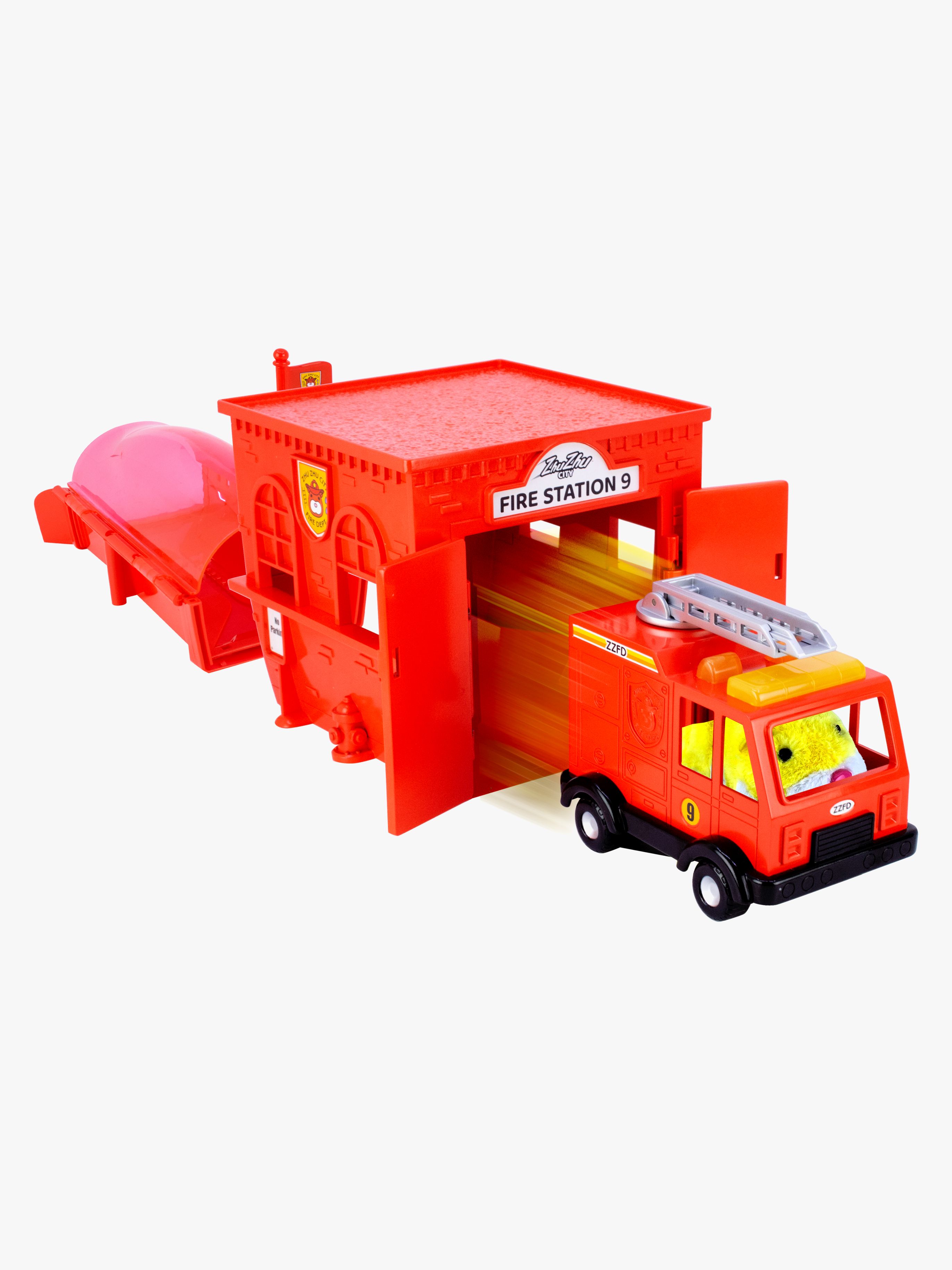 Zhu Zhu City Hamster Brandbil Legesæt