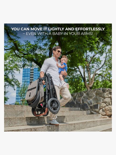 Kinderkraft ESME PRO 3-in-1 Duovogn Travelsystem, Moonlight Grey