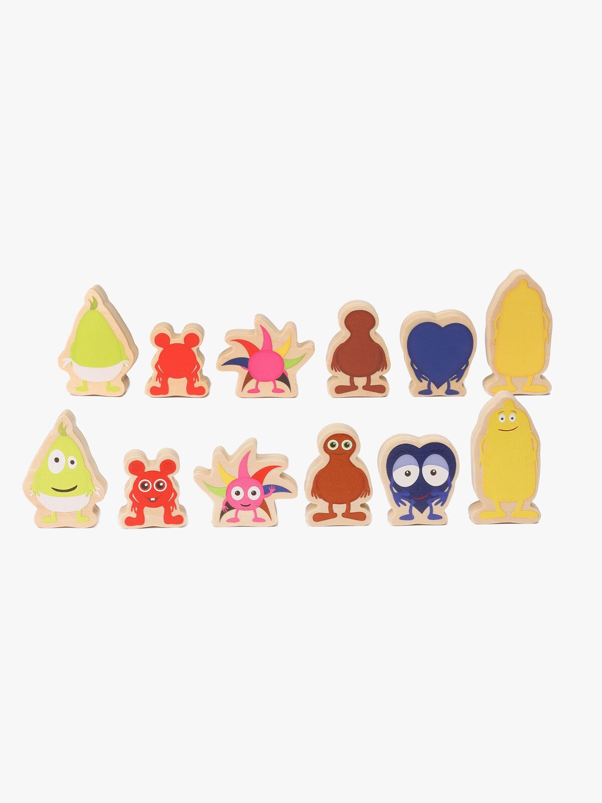 Babblarna Figursæt Træ 6 Stk.