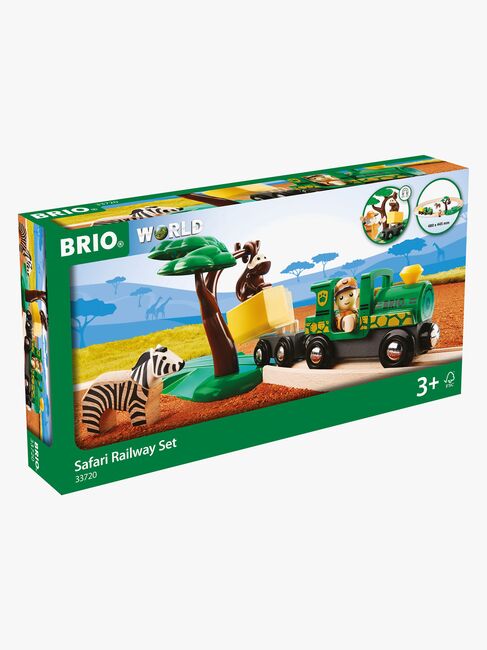 BRIO World 33720 Safari Togbane Sæt
