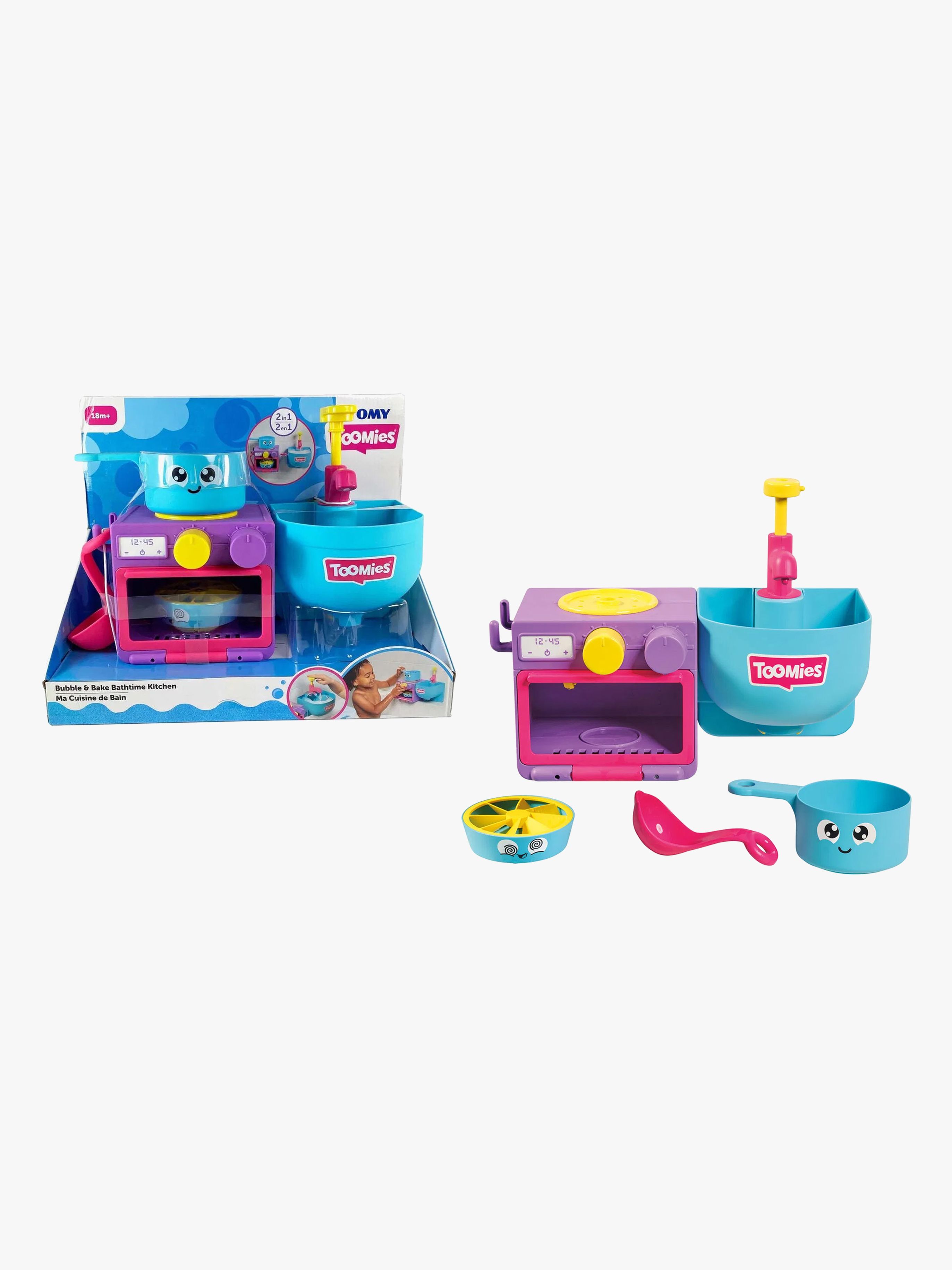 Toomies Bubble &  Bake Bathtime Kitchen 2-i-1 Badelegetøj