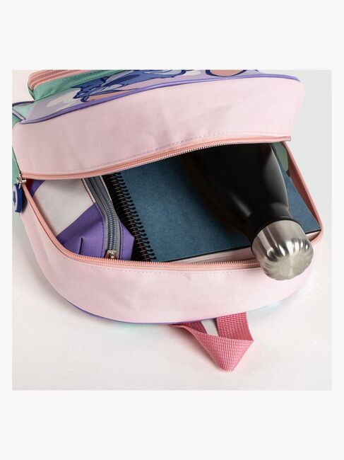 Disney Lilo & Stitch Rygsæk, Lyserød/Grøn