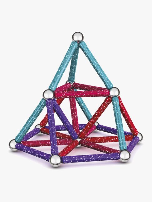Geomag Byggesæt 60 Dele, Glitter