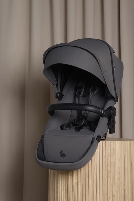 Beemoo Pro Max Søskendevogn, Mocha Grey