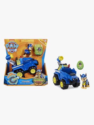 Paw Patrol Dino Rescue Køretøj  m. Figur Chase