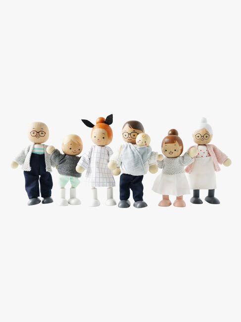 Le Toy Van My Doll Family Dukkehusfigurer 7 Stk.
