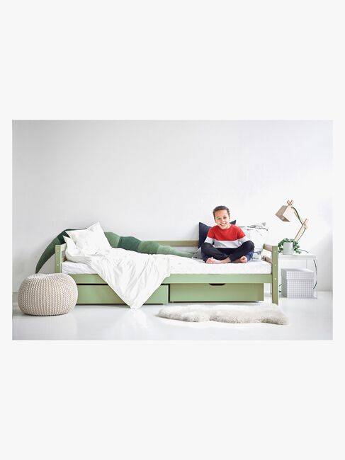 Hoppekids Juniorseng ECO Dream 90x200 cm, Pale Green