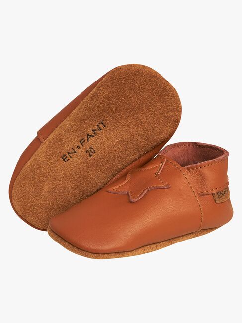 EN FANT Hjemmesko, Leather Brown