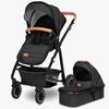 Lionelo Amber 2-in-1 Duovogn, Grey Graphite
