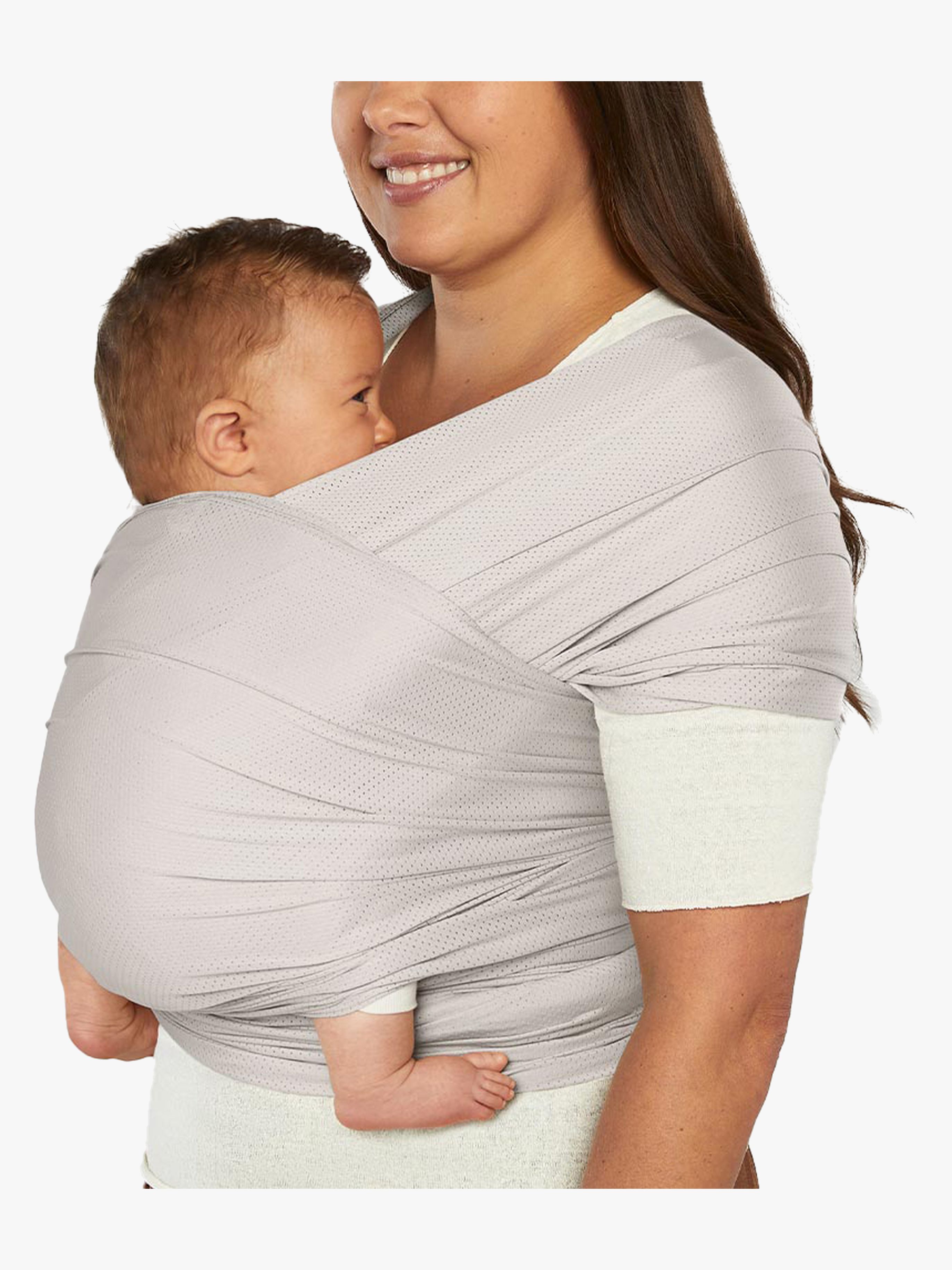 Ergobaby Aura Wrap Mesh Strækvikle, Soft Grey