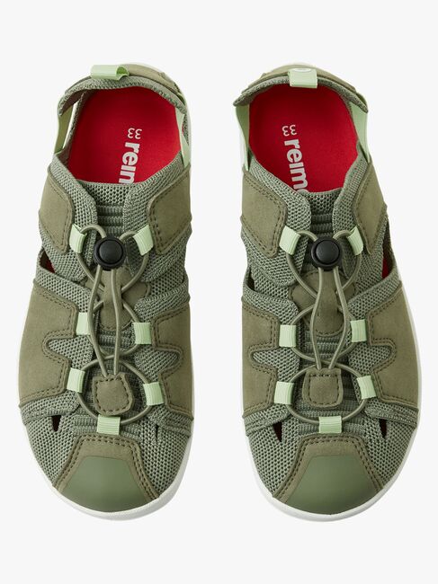 Reima Valoa Barefoot Sandaler, Greyish Green