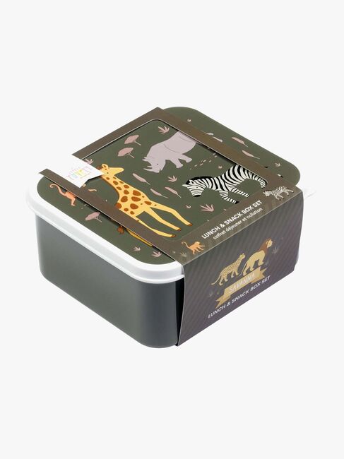 A Little Lovely Company Madkasse-sæt, Savanna