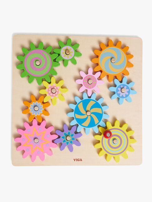 VIGA Puslespil Tandhjul