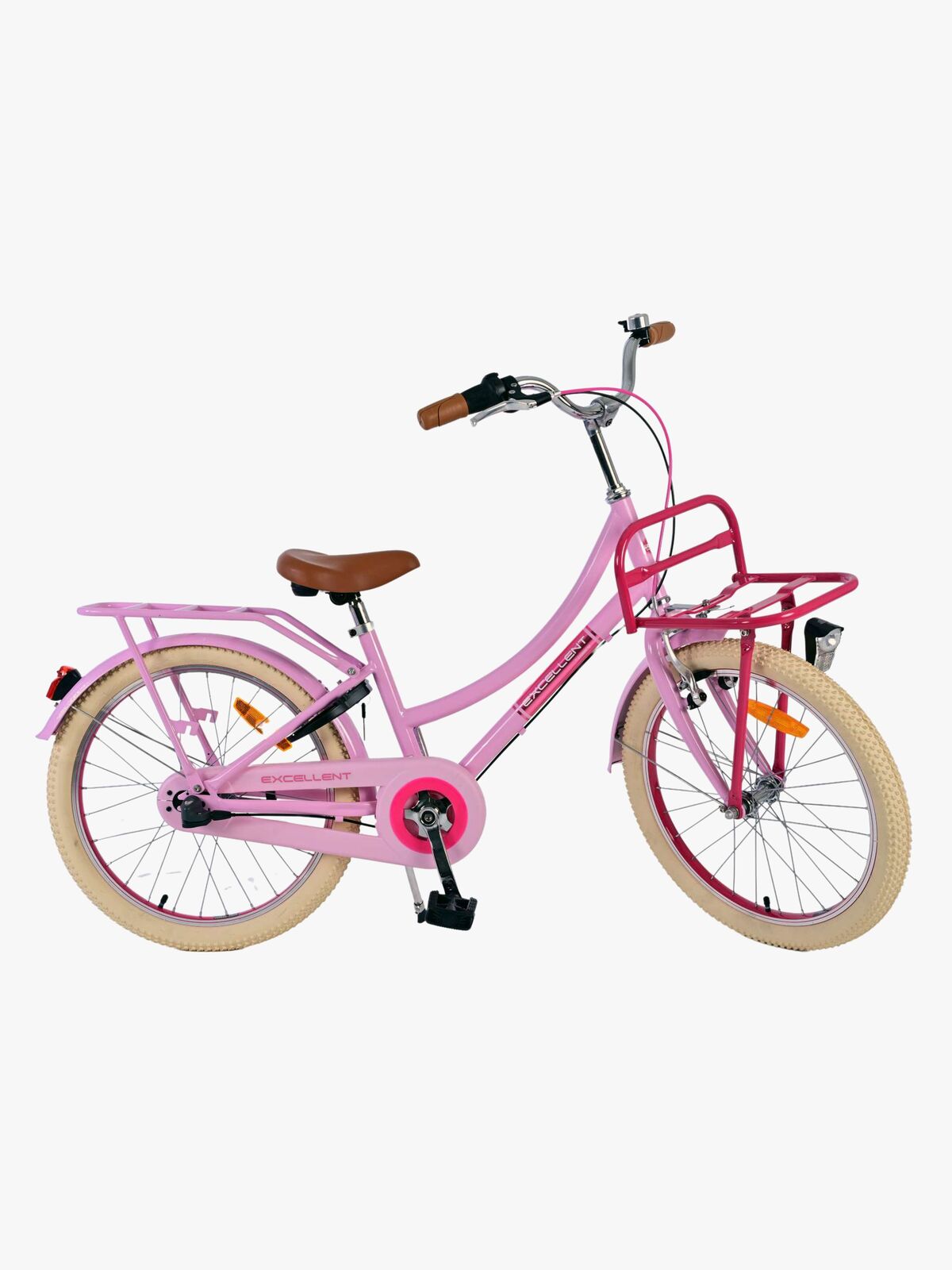 Volare Excellent Cykel 3 Gear 20 Tommer, Pink