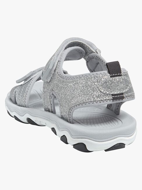 Hummel Glitter Jr Sandaler, Silver