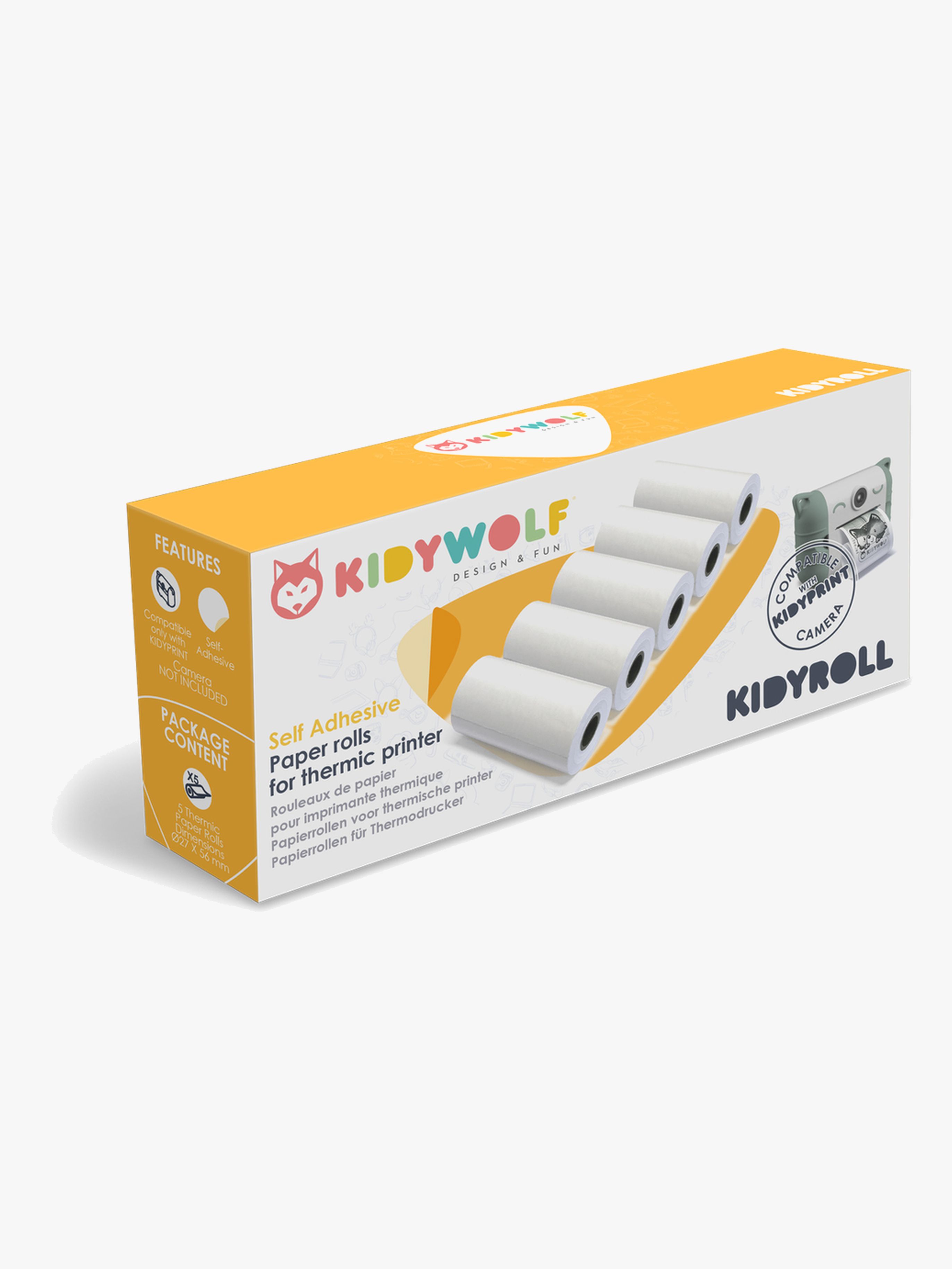 Kidywolf  Selvklæbende Kamerapapir til Polaroidkamera
