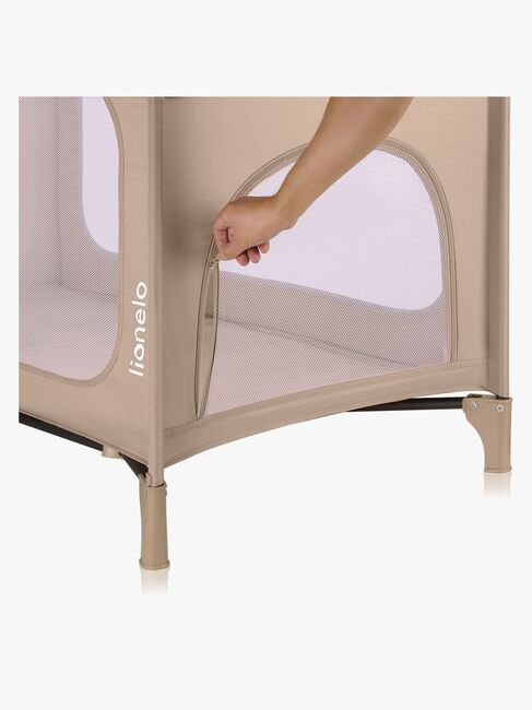 Lionelo JASMIN EASY FOLD Weekendseng, Beige Sand