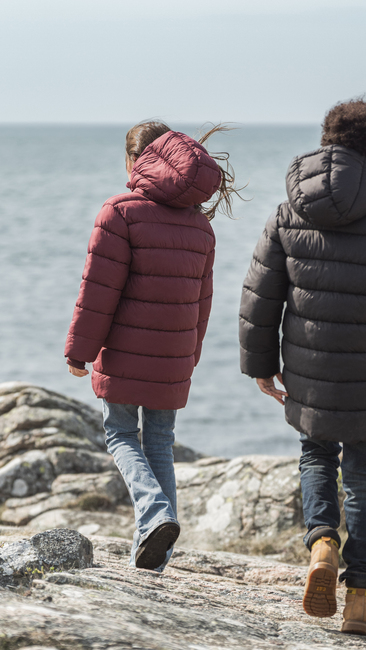 Didriksons Scoria Dynejakke, Anemon Red