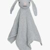 Teddykompaniet Teddy Baby Nusseklud Kanin, Grey
