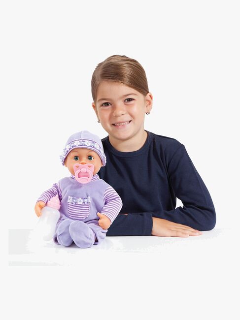 Bayer Design First Words Dukke 38 cm, Lilla