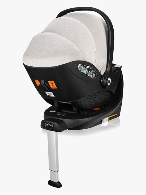 Lionelo Moxie i-Size Autostol Baby inkl. Base, Beige Sand