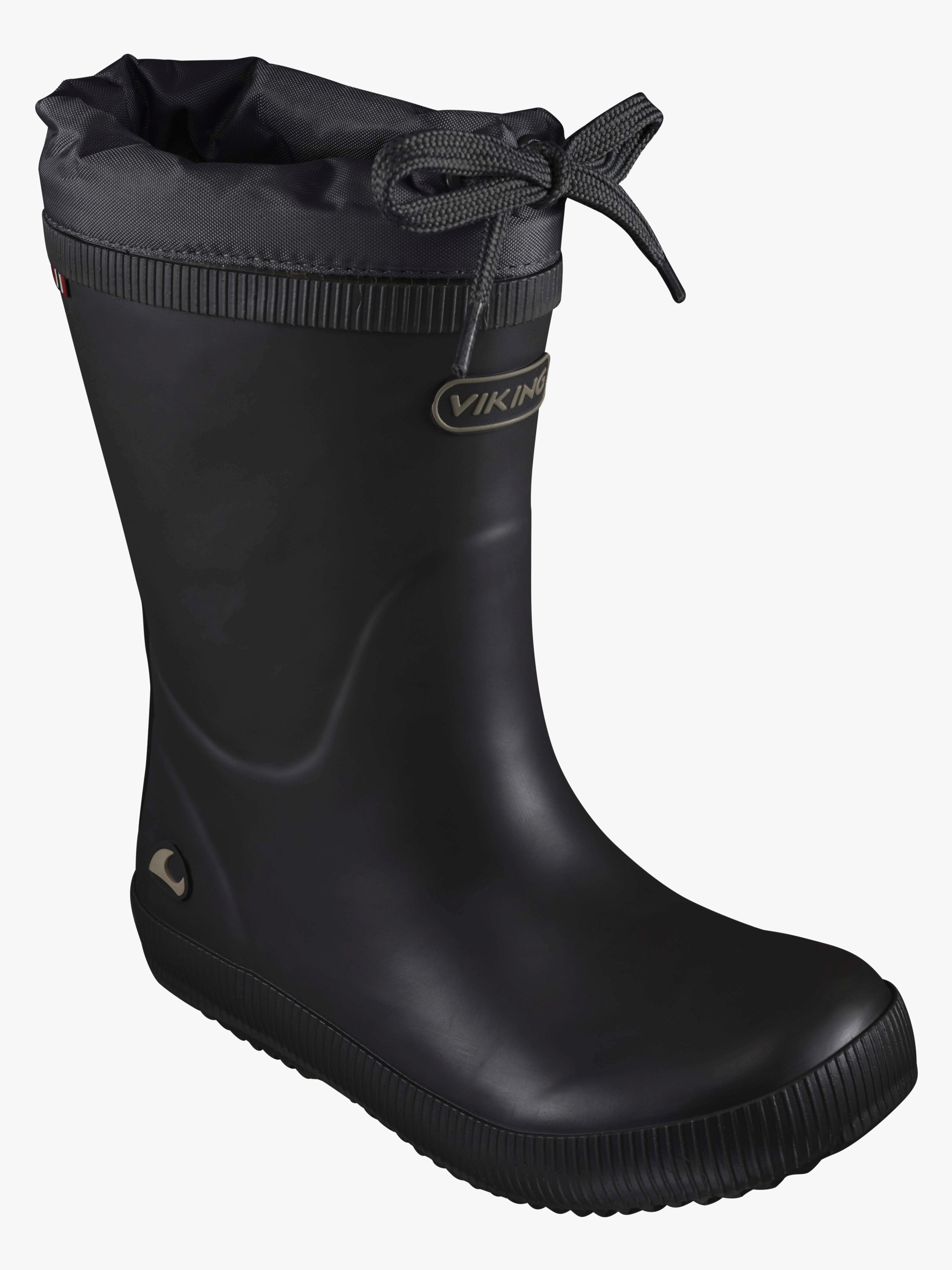 Viking Indie Thermo Wool Forede Gummistøvler, Black, 24