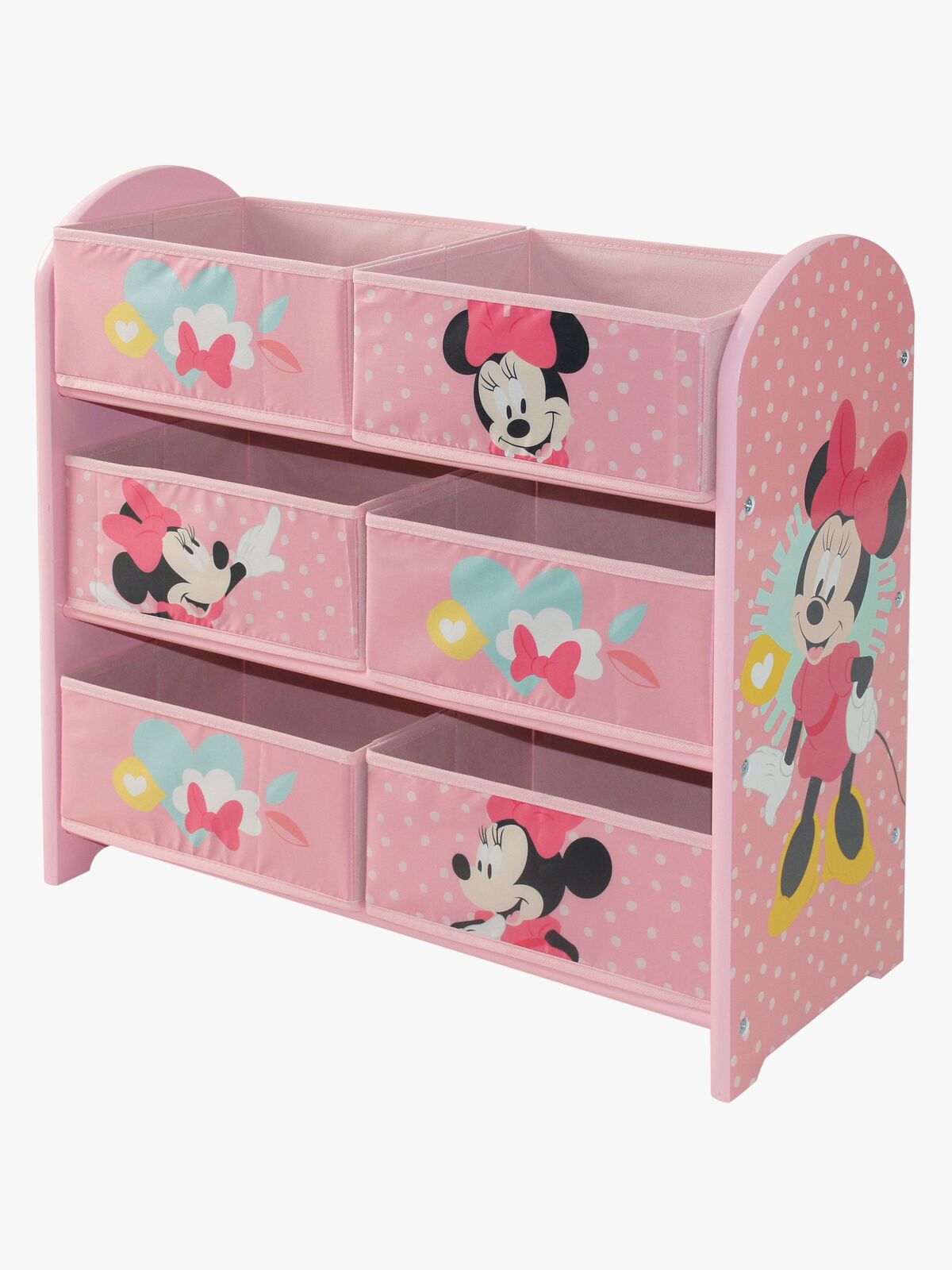 Disney Minnie Mouse Opbevaringsreol, Pink