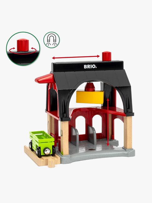 BRIO World 36012 Dyrestald