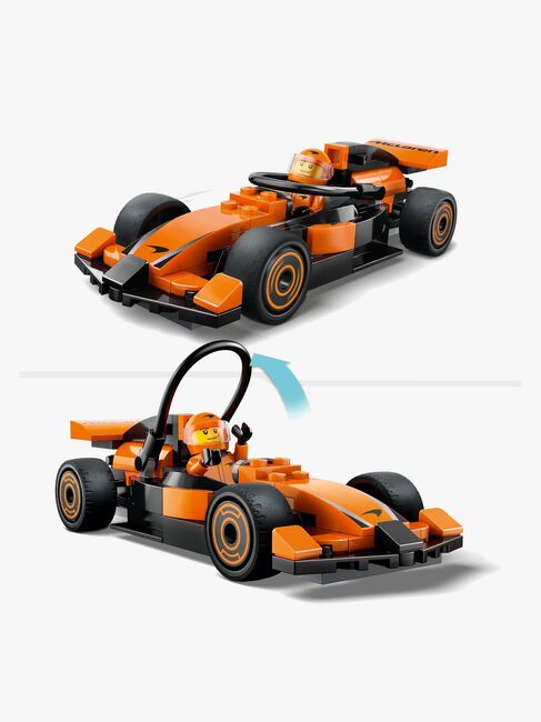 LEGO City 60442 F1-kører med McLaren-racerbil