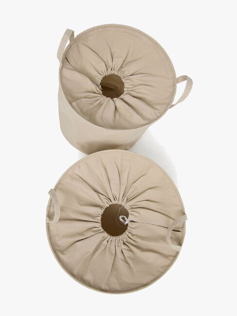 Alice & Fox DINA Opbevaringskurv 2-pak, Beige