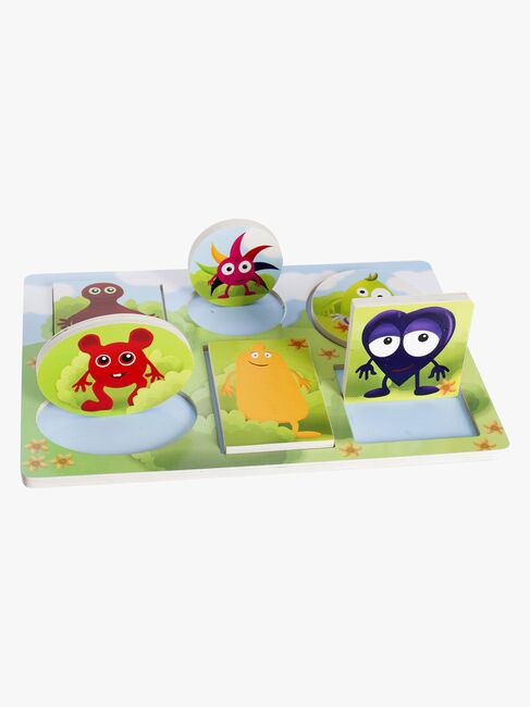 Babblarna Tittebøh-puslespil 6 brikker