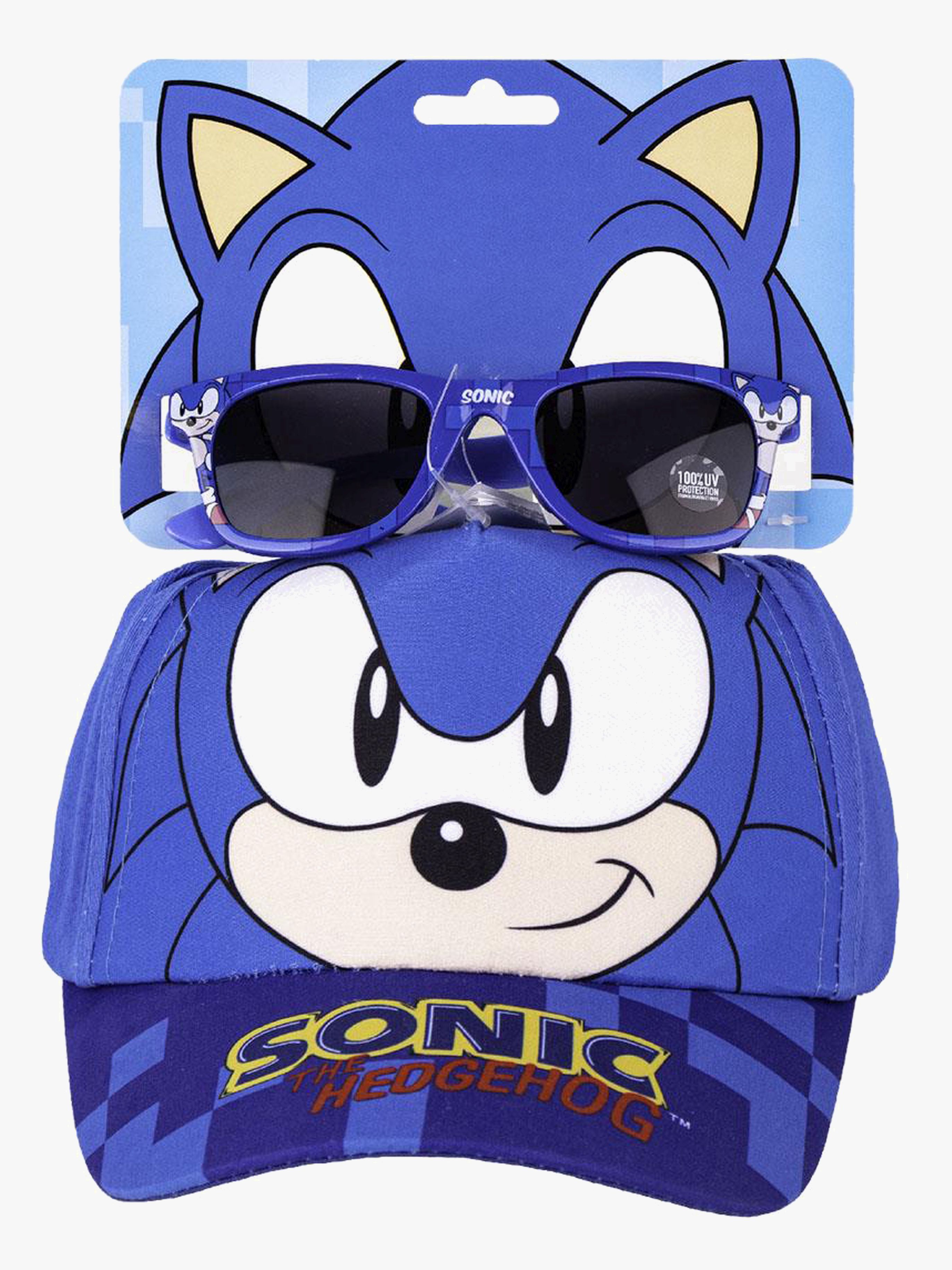 Sonic Kasket & Solbriller, Blå