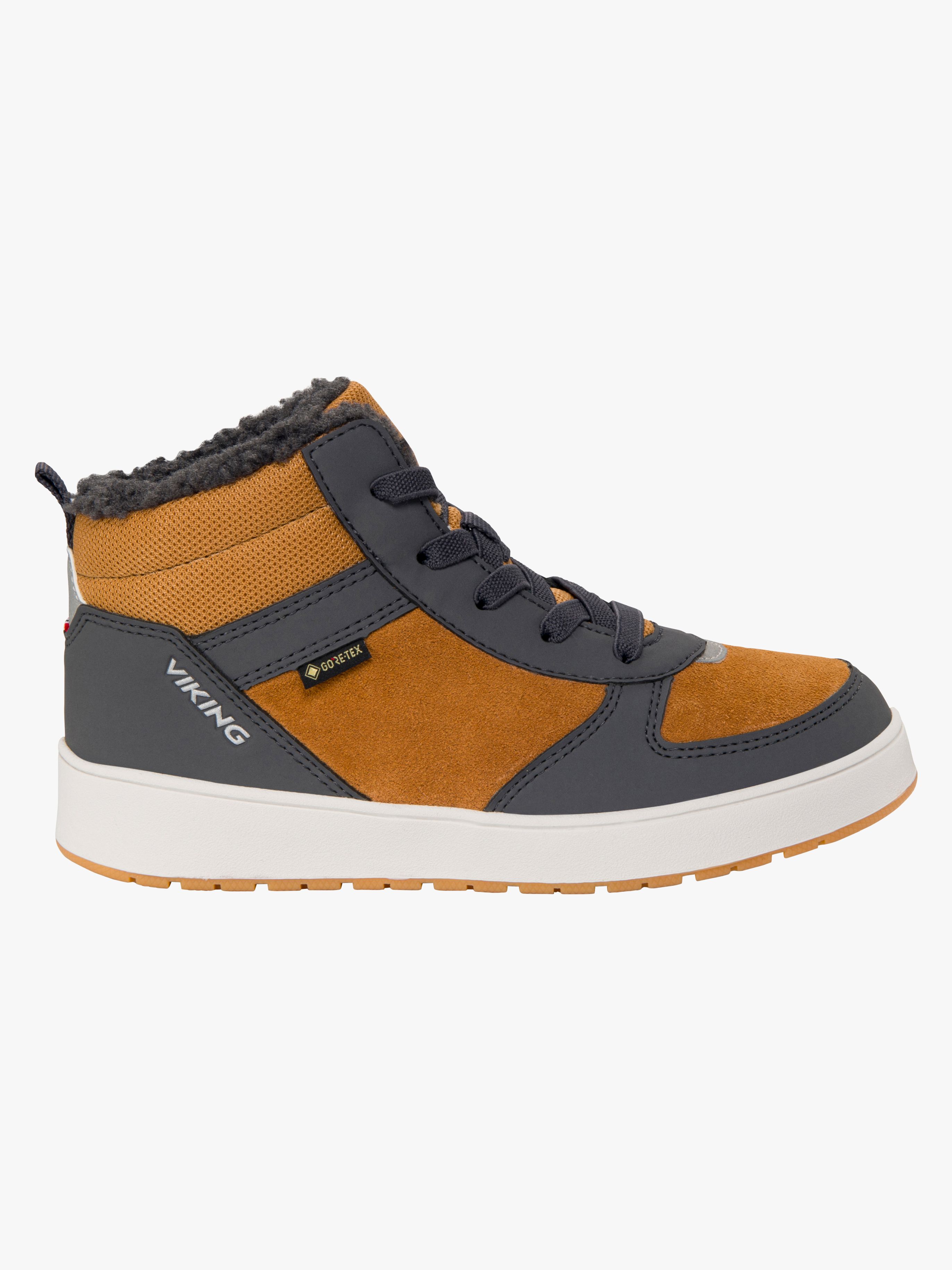 Viking Epic GTX Vinterstøvler, Camel/Charcoal, 34
