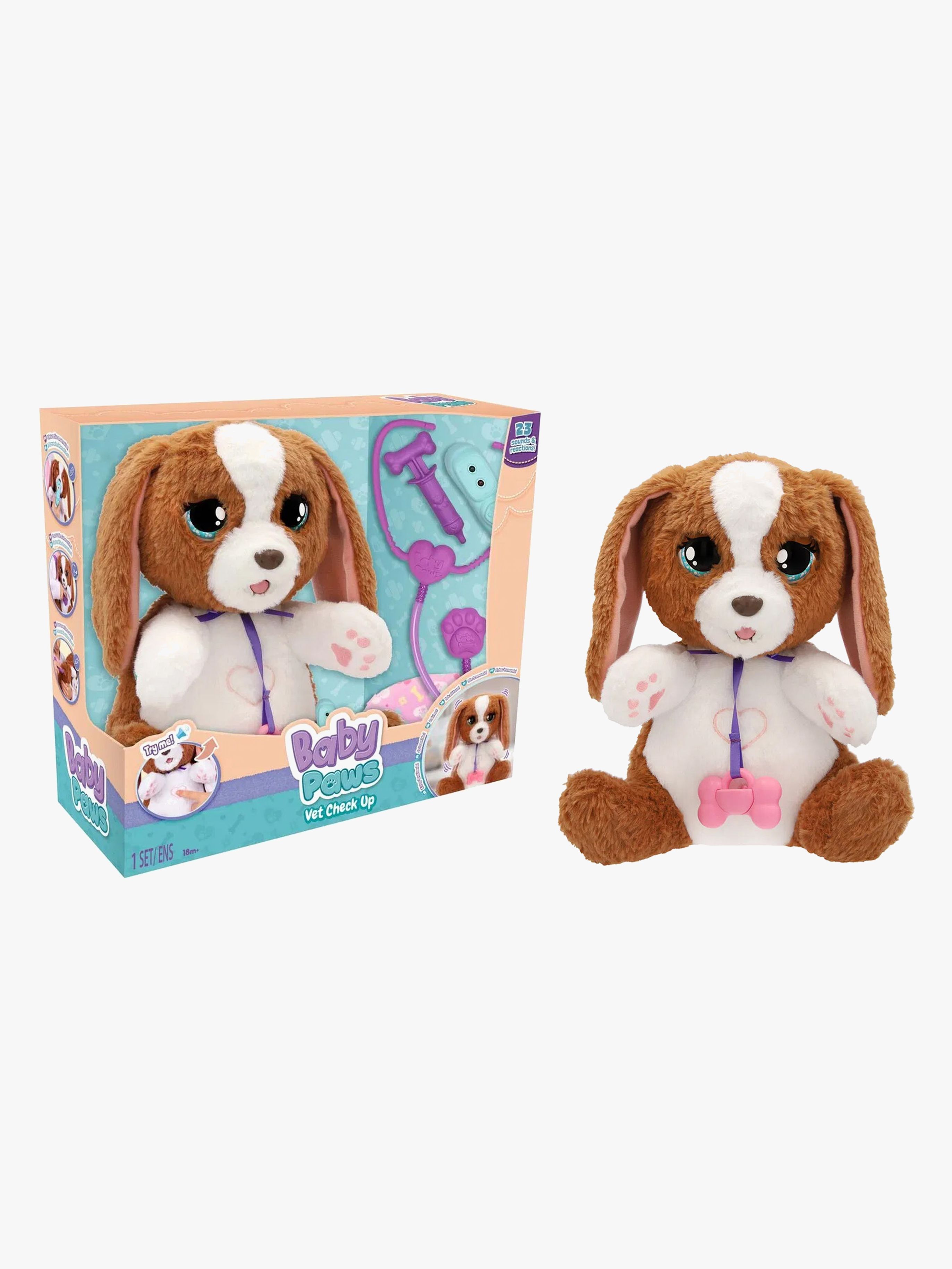 Baby Paws Legetøj Hundehvalp Dyrlægebesøg