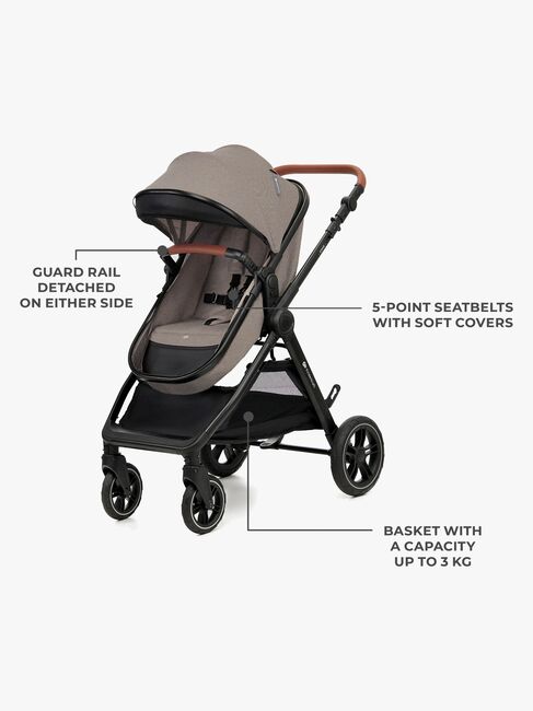 Kinderkraft ESME PRO 3-in-1 Duovogn Travelsystem, Sand Beige