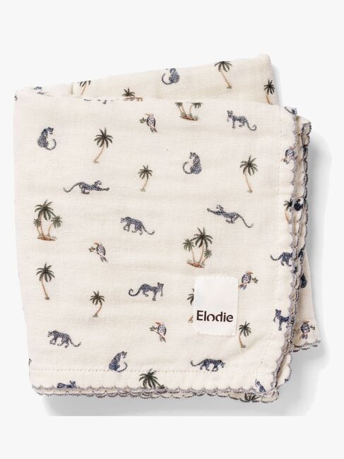 Elodie Bamboo Tæppe/ Stofble i Musselin, Leo's Resort